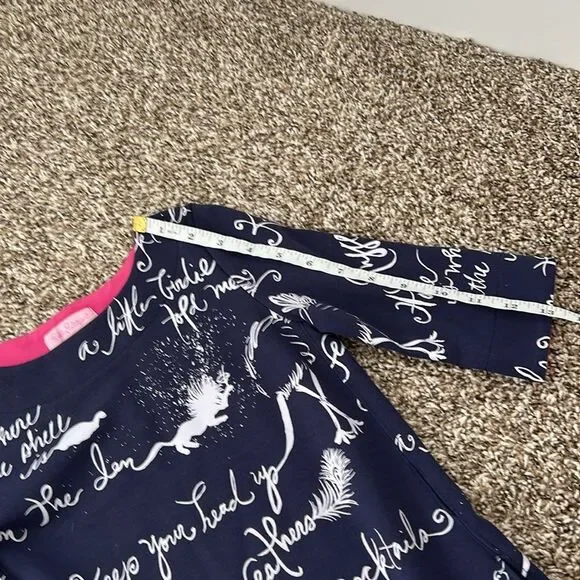 Lilly Pulitzer Girls Ruffle My Feathers Dress Girls Size 7 - Picture 9 of 13